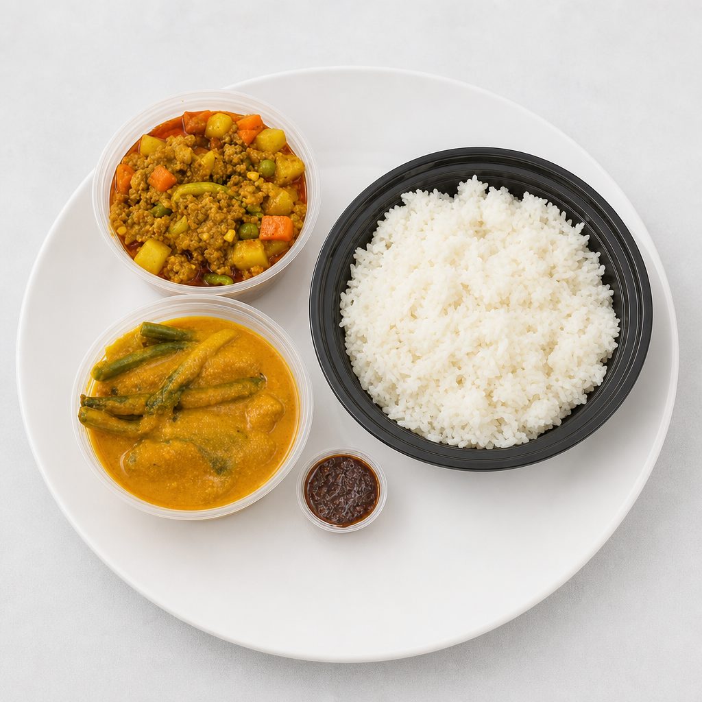 One Item Combination Plate.