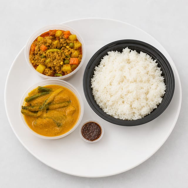 One Item Combination Plate.