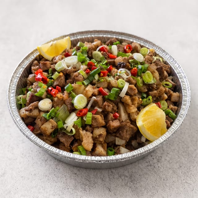 Pork Sisig.