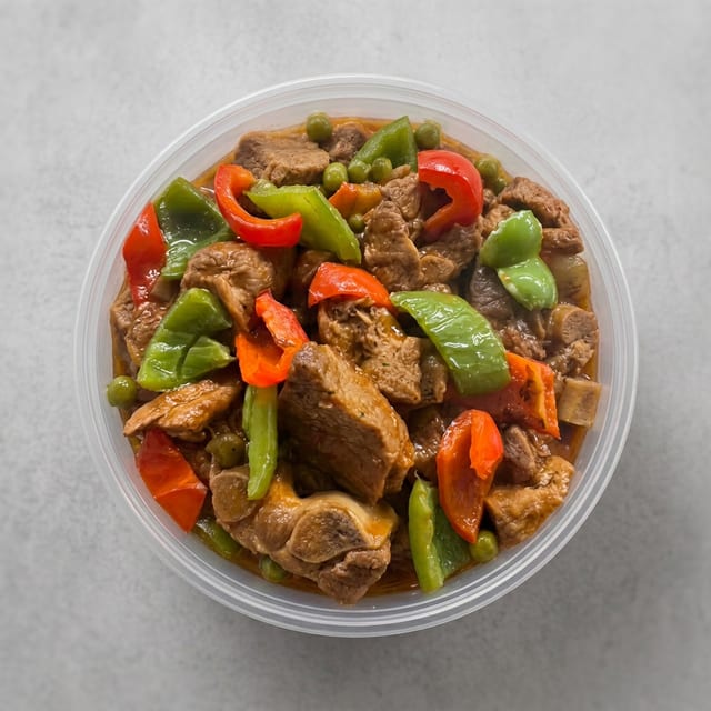 Pork Menudo.