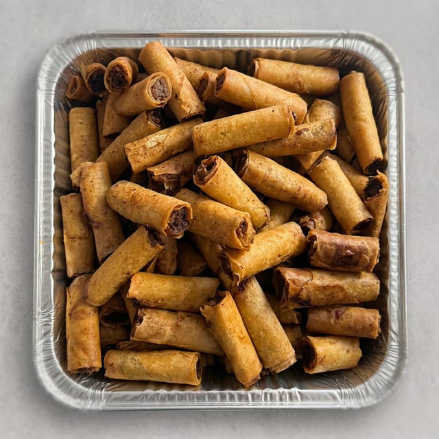 Pork Lumpia - Half Tray.